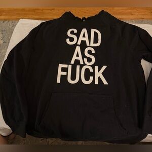 EmoNite Sad as F**k Hoodie